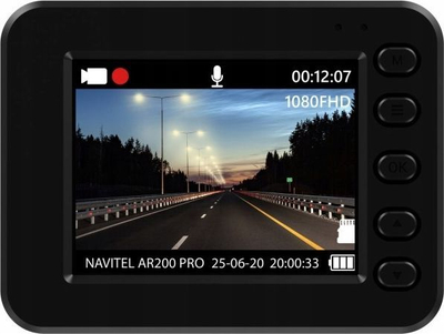 Kamerë për veturë Navitel AR200 PRO, e zezë