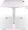 Tavolinë elektrike Endorfy Atlas L, 150x78 cm, me mbajtëse monitori Atlas Single, e bardhë Onyx