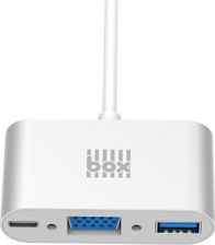 Docking station Boxproducts BX-BCVGASL, USB-C, VGA, gri