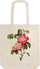 Çantë shpine Skona Ting Cotton Bag Rose 3 STBAG 17, pambuk ekologjik, me motiv trëndafili, rozë