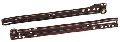 Set udhëzuesish sirtari Brown, metalikë, ngarkesë 18 kg, kafe