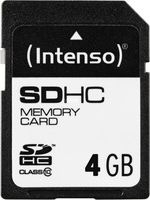 Kartë e memories Intenso SDHC, 4 GB, 24 x 32 x 2.1 mm