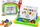 Tabla magnetike edukative Leantoys, me shkronja dhe numra, shumëngjyrëshe