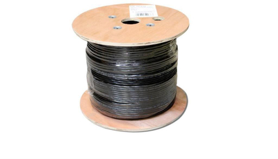 Kabllo rrjeti Digitus DK-TP612, CAT 6 U/UTP, për jashtë, 305 m, e zezë