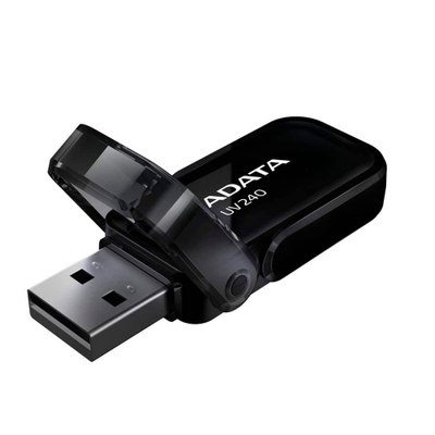 USB flash ADATA UV240, 32GB, USB 2.0, e zezë