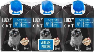 Qumësht për mace Trixie Cat Milk, i lehtë për tretje, 200ml, i bardhë