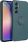 Maskë telefoni OEM Silicone Ring për Samsung Galaxy A54 5G, silikon, me unazë, jeshile