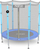 Shtyllë e sipërme për trampolinë Neo-Sport, 4.5 ft, për rrjetë të jashtme, blu
