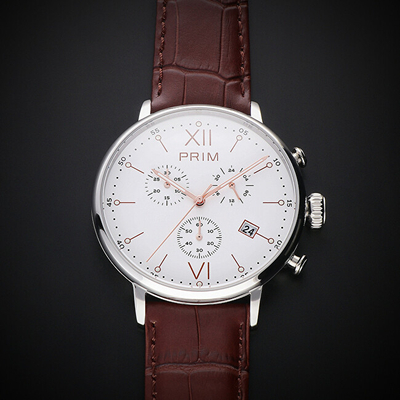 Orë dore për meshkuj Prim Chronoscope W03C.13188.G, e kaftë