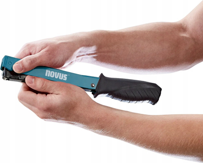 Hammer tacker Novus J-022 030-0451, kapëse 4-6 mm, metalik