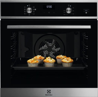 Furra inkaso Electrolux EOF5H40BX, 65L, konvekcion dhe grill, inox argjendtë