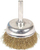 Furçë fundore Wolfcraft END BRUSH 50mm, tel bronzi, bisht standard, e artë