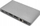 Stacion dokimi USB C Digitus DA-70895, 2x 4K ose 8K, Gigabit LAN, gri e zezë