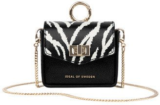 Торба за слушалки Ideal of Sweden Ava Mini Bag, за AirPods, со ремен, црна