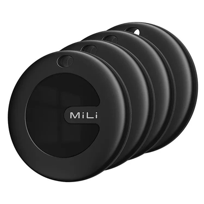 GPS тракер Mili MiTag Duo, Bluetooth, сет 2 парчиња, црн