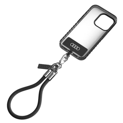 Varëse telefoni Audi Universal, litar 28cm, najlon, e zezë