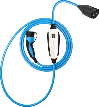 Karikues portativ NRGkick Pure Standard 32A, 22kW, WLAN dhe Bluetooth, 7.5m, gri