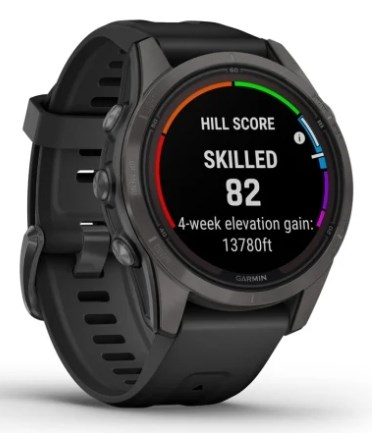Ora smartwatch Garmin Fenix 7S Pro Sapphire Solar, 42mm, GPS, e zezë