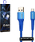 Kabëll USB Somostel USB 3.0 në USB-C, 1 m, e kaltër
