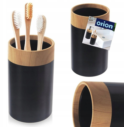 Gotë banjoje Wenko Orion Black, plastike, 7.5 x 11.5 cm, e zezë