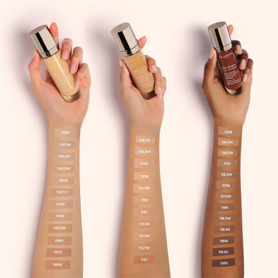Fondatinë Clarins Skin Illusion Longwear, mbulim i plotë, 30 ml