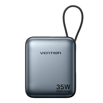 Powerbank Vention FHEH0, 10000mAh, 35W, gri