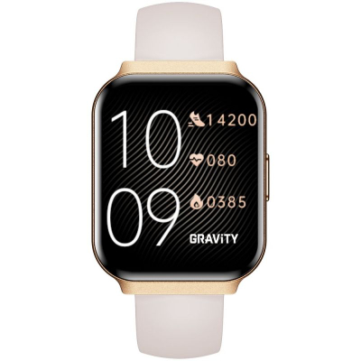 Orë inteligjente Gravity GT44-2, 1.75", IP68, rozë e artë