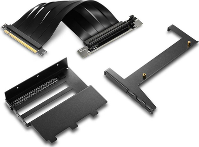 Комплет за графичка картичка Angled Graphics Card Kit 4.0, PCIe 4.0, црн