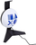 Mbajtëse kufjesh me dritë Paladone Head Light PP8962PSV3, USB, dizajn PlayStation, e bardhë
