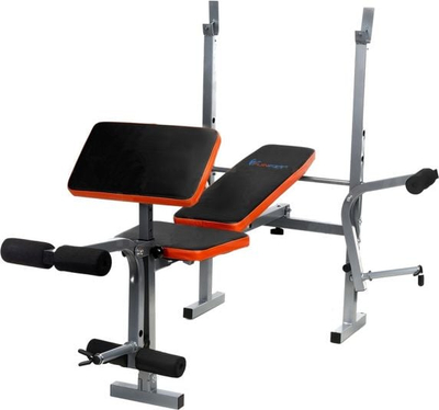Stol trajnimi Funfit Barbell (703), i zi