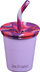 Gotë për kalamaj Klean Kanteen Kid's Cup, 295ml, me pipë, lejla Crocus Petal