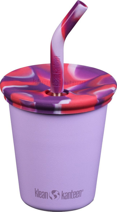 Gotë për kalamaj Klean Kanteen Kid's Cup, 295ml, me pipë, lejla Crocus Petal