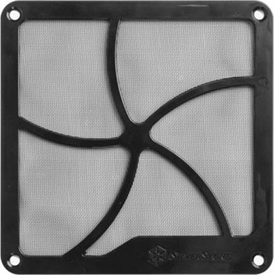 Filtër pluhuri magnetik për kasë SilverStone SST-FF141B, 140mm, i zi