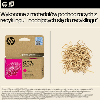 Ngjyrë printeri HP 937e EvoMore, vjollcë