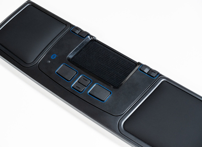 Ергономски глушец Mousetrapper Prime, Bluetooth, 8 програмирливи копчиња, црн