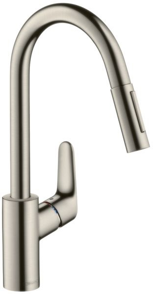 Bateri për kuzhinë Hansgrohe 31815800, e lartë 41 cm, krom, për presion të lartë