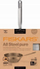 Tigan wok Fiskars, 28cm, çelik inox, argjendtë