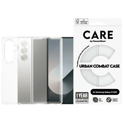 Mbulesë telefoni PanzerGlass Flagship Case për Samsung Galaxy Z Fold7, transparente