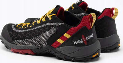 Këpucë trekking Kayland Alpha Knit, burra, taban Vibram, të zeza