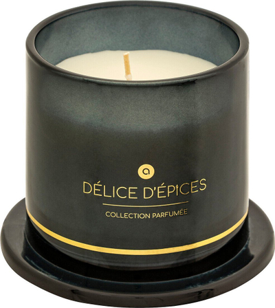 Qiri me erë Atmosphera Ilae Délice d’Épices, 240g, me kapak xhami, i zi