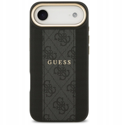 Mbulesë telefoni Guess Hardcase 4G, për iPhone 17 Air Pro, e zezë