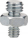 Adapter spigot Manfrotto 147, 3/8", 1/4", metalik