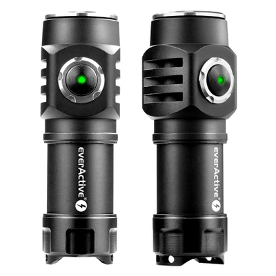 Dritë dore EverActive FL-50R Droppy, 500 lumen, LED, e zezë