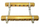Shpërndarës bronzi për kolektor, 7 qarqe, 1", 1/2"