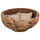 Tavolinë e rrumbullakët për kafe rrënjë teak Φ100×43.5 cm (HM4279)