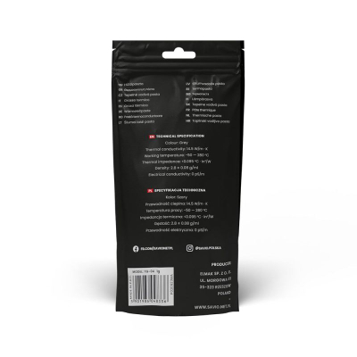 Pasta termike Savio TG-04, për procesor, gri
