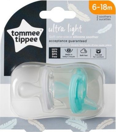 Biberona Tommee Tippee Ultra Light, 2 copë, 6-18 muaj, mente