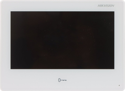 Panel i brendshëm interkomi Hikvision DS-KH9310-WTE1, 7", Wi-Fi IP, i bardhë