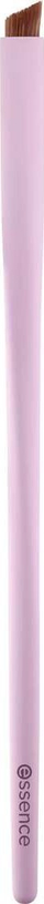Pensel eyeliner Essence Eyeliner Brush, majë e pjerrët, dorezë e ricikluar, rozë e çelët