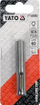 Adapter SDS Plus Yato YT-04690, për bite 1/4", çelik, gri